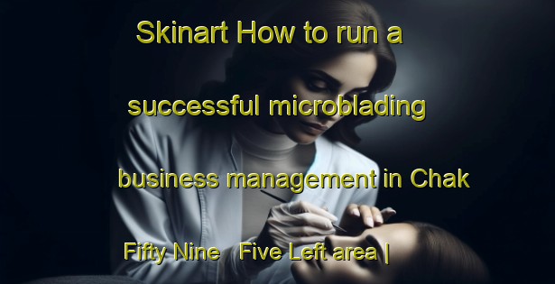 Skinart How to run a successful microblading business management in Chak Fifty Nine   Five Left area | MicrobladingTraining | MicrobladingClasses | SkinartTraining-Pakistan